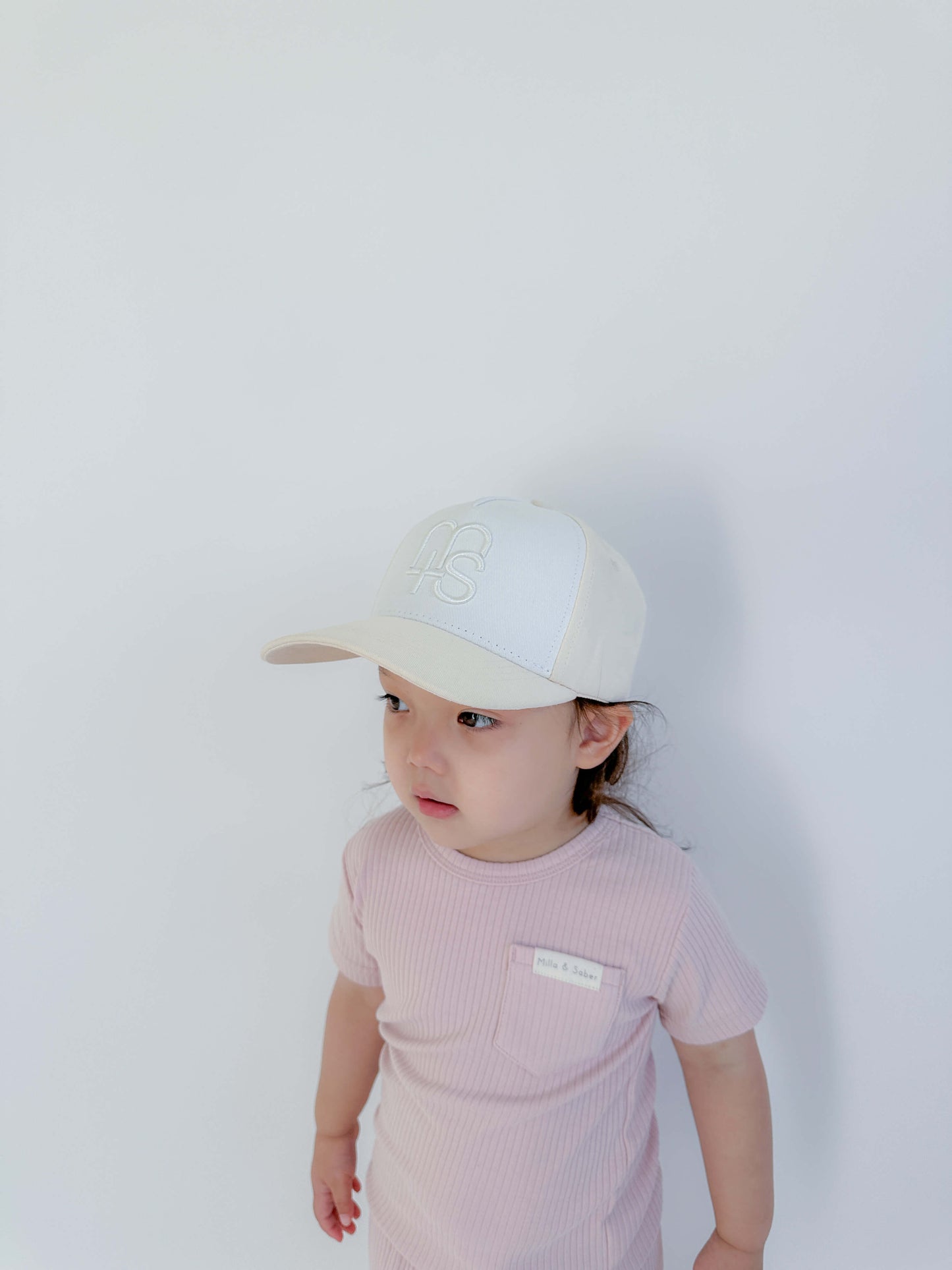 Signature Logo Toddler Cap | Buttercream