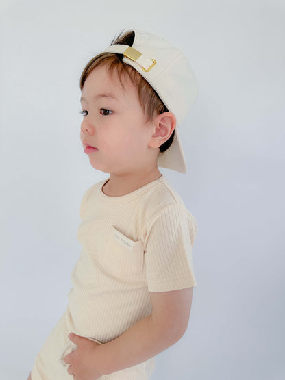 Signature Logo Toddler Cap | Buttercream