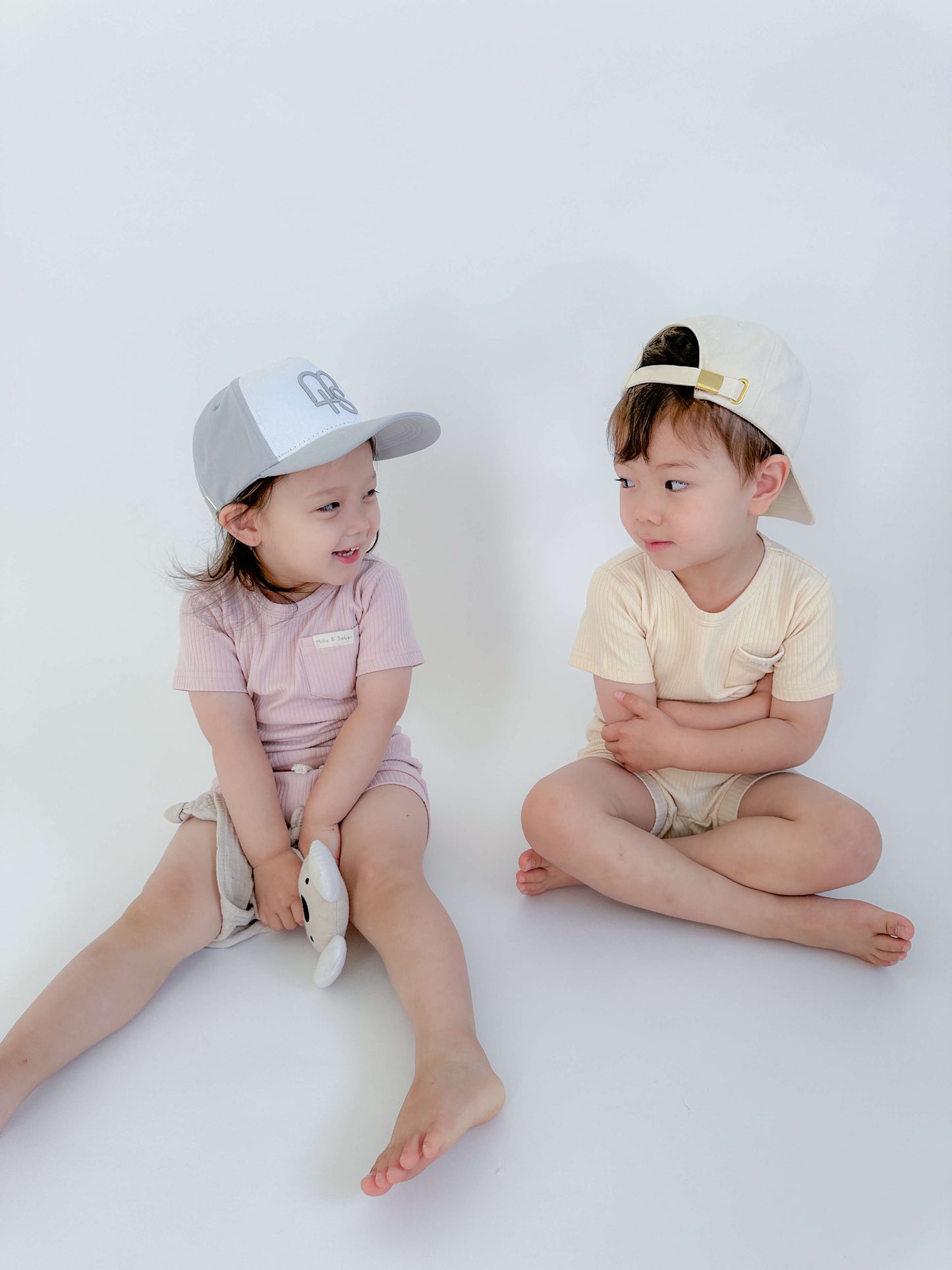 Signature Logo Toddler Cap | Buttercream