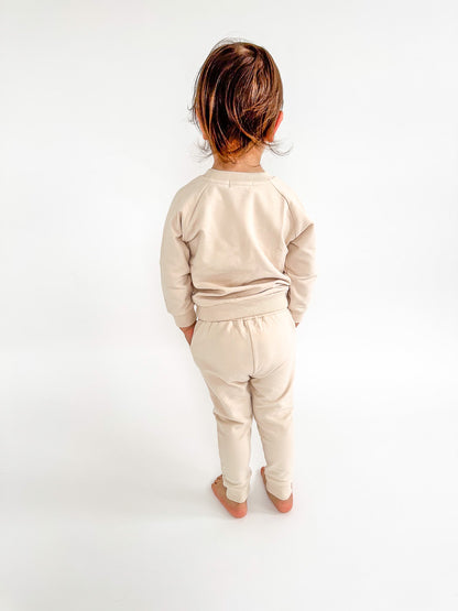 Organic Cotton French Terry Set | Buttercream - Milla + Saber