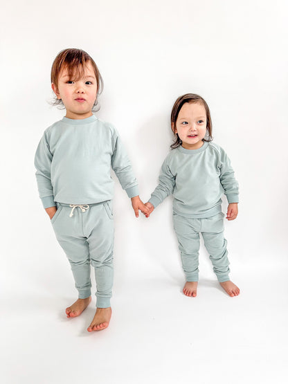 Organic Cotton French Terry Set | Buttercream - Milla + Saber